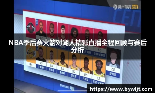 NBA季后赛火箭对湖人精彩直播全程回顾与赛后分析